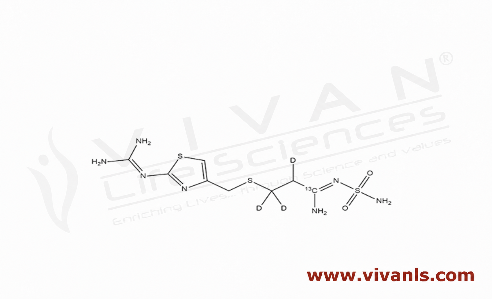 Stable Isotope Labeled Compounds-Famotidine 13C-1784717214.png